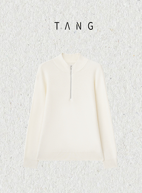 【TANG】[银链]羊毛针织衫2025秋冬新款男时尚保暖上衣QL-WSY1250