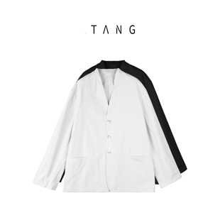 阿汤哥TANG[风骨]纯棉休闲西装西服2026春季新款男外套