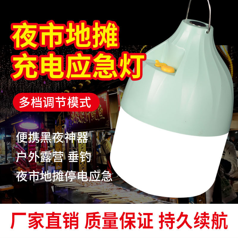 太阳能充电led灯泡户外夜