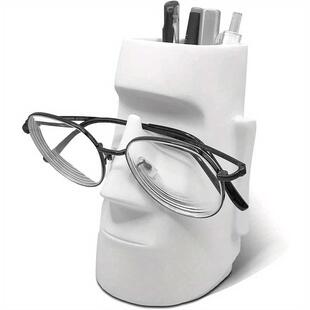 新疆西藏包邮创意神秘摩艾石像笔筒拜见复活岛石像石膏工艺品桌面