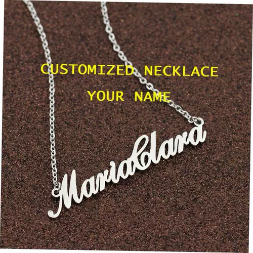 Custome Neckace Personmalizd Diy Women Chain Fashion