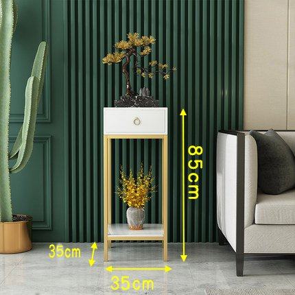 8V轻奢花架客厅电视柜旁落地式室内摆件置物架铁艺鱼缸架子现代简,住宅家具,角几/边几,淘宝优惠券,粉丝福利购,淘宝优惠卷