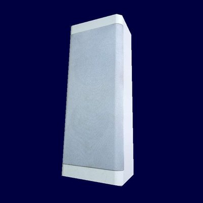 楚海鸿锋灰色室内木质定压定阻音柱木质音箱厂家直销木质扬声器