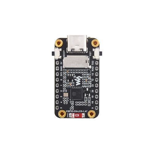 ESP32-C6 1.47寸LCD屏开发板支持WiFi6蓝牙BLE5微控制器板载天线