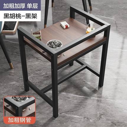 加厚边几麻将桌茶几茶水架棋牌室专用茶水桌可移动小茶几简易小几