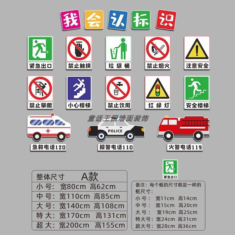 幼儿园教室墙面装饰环创材料主题墙贴成品神器我会认标识KT泡沫板,家居饰品,文化墙贴,淘宝优惠券,粉丝福利购,淘宝优惠卷