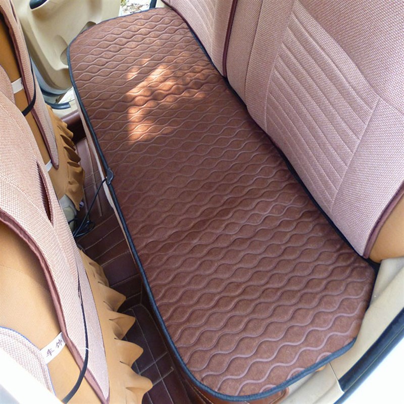 极速。双开关汽车座椅加热垫新款车用后座加热QH坐垫发热垫料保暖