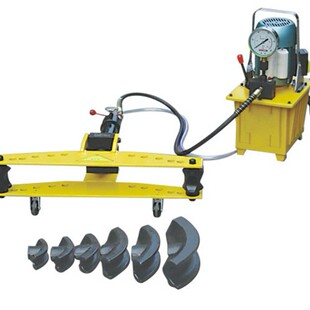 4寸电动弯管机1 手动 5寸弯管工具弯管 4D寸弯管机液压弯管器 SWG