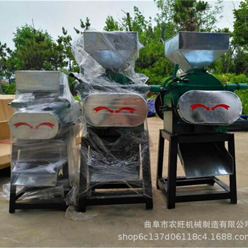 大豆破碎挤扁机调味品厂用粮食挤扁机熟花生米破碎机