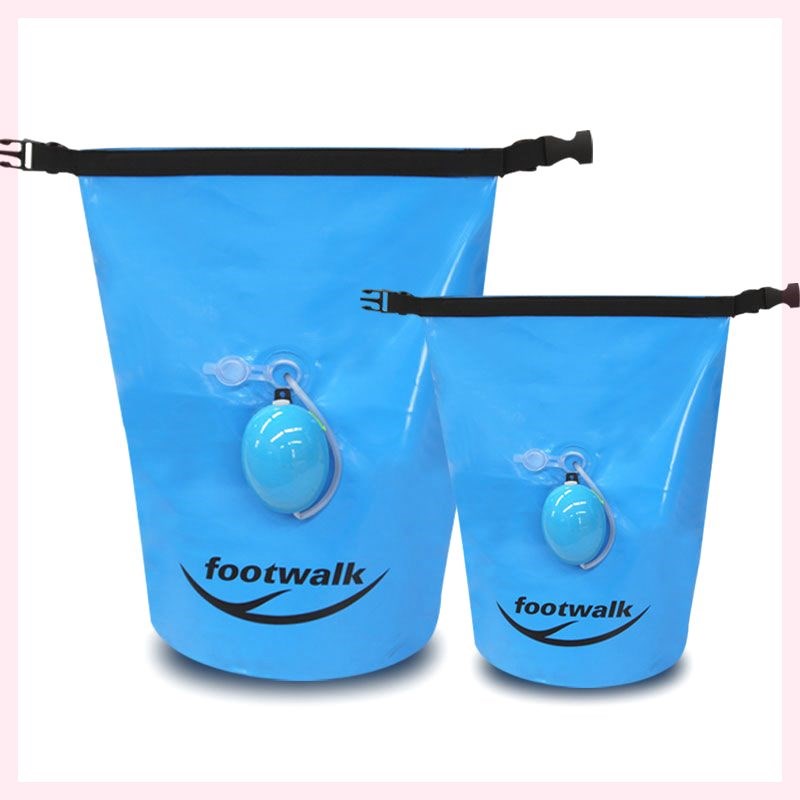 背负式防水防臭活鱼袋 加厚折叠野钓便携 多功能渔获包手提装鱼袋