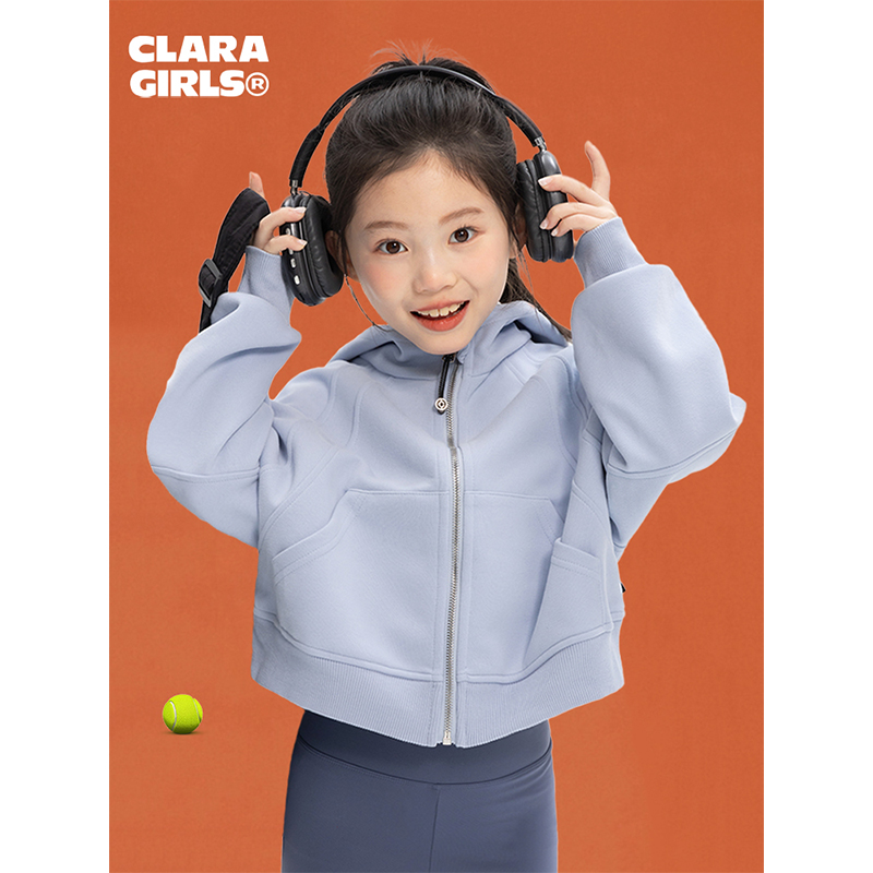 claragirls外套运动宽松lulu风