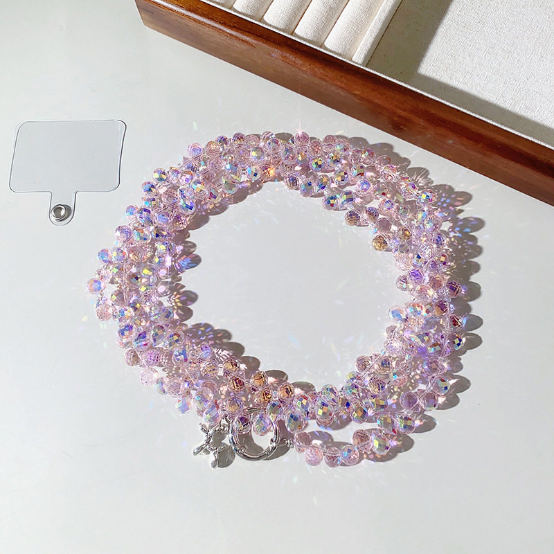 手机链挂饰长款手机链可斜挎手工爆闪带吊坠挂绳感耐用夹片手机绳,节庆用品/礼品,手机链,淘宝优惠券,粉丝福利购,淘宝优惠卷