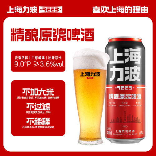 Reeb力波啤酒9度红力波