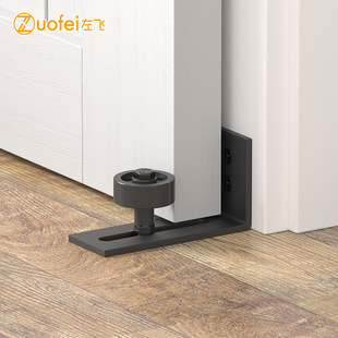 谷仓门移门止摆器平底单轮止摆器地导轨轴承跨境货源