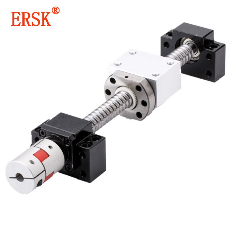 长期供应滚珠丝杆副SFU2505 2510标准螺母轴端可加工冷轧丝杠