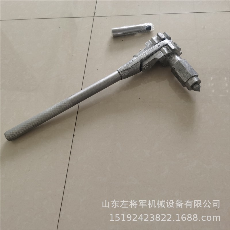 SBZ-1矿用手扳钻 钢轨手动手扳钻 棘轮式手摇钻 钢轨手动钻孔机
