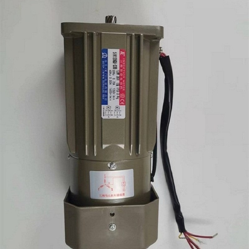 台湾电机5IK120GU-S3B立式异步附刹车器电动机厦门东历马达