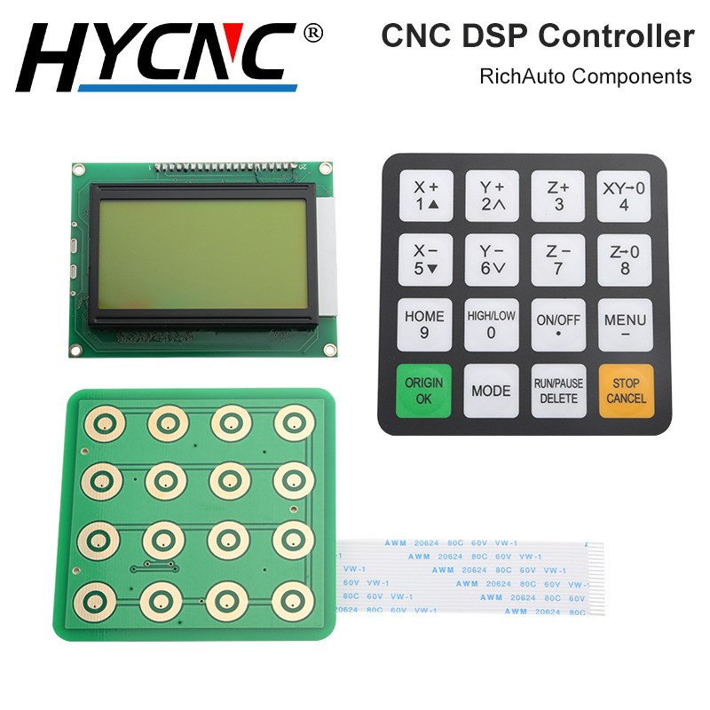 锐志天宏DSP手柄跨境货源0501/A11/12/15/18显示屏液晶屏按键面板