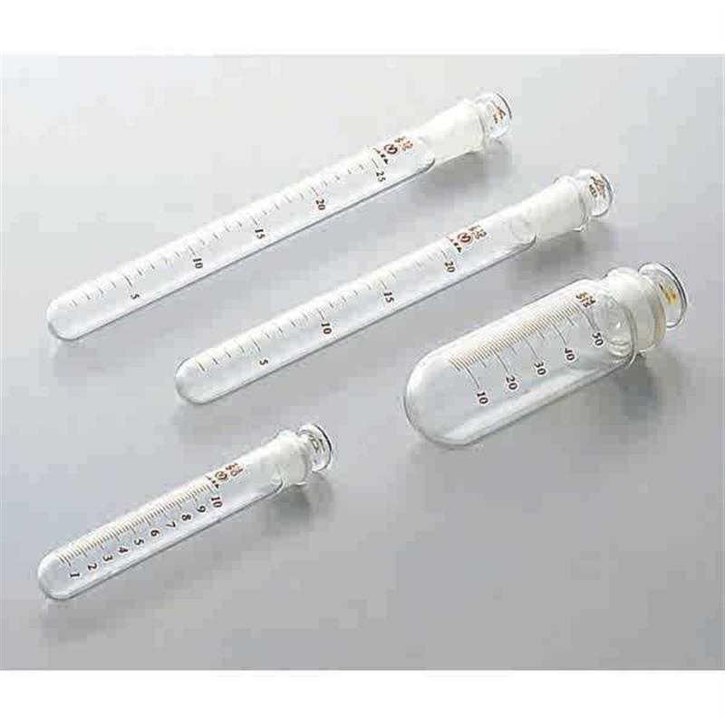 6-298-01 具塞试管・离心管 (标准磨口)共栓試験管・遠沈管