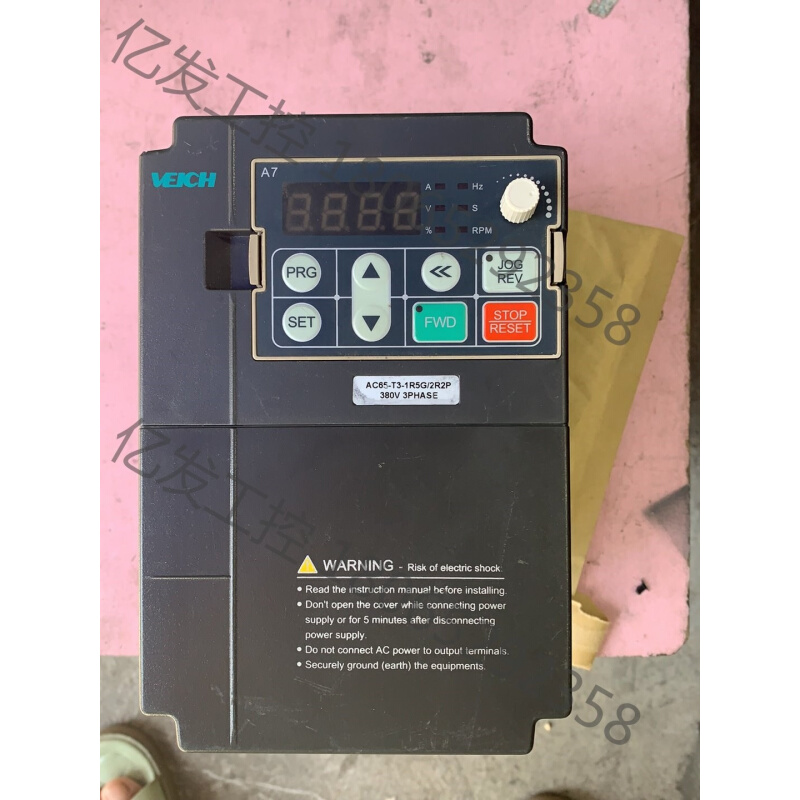 AC65-T3-1R5G/2R2P伟创380V1.5KW拆厂 电子元器件市场 其它元器件 原图主图