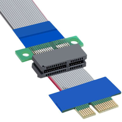 PCIE延长线PCI-E转接软排线X1转16X显卡4X转8X卡PCI公对母2.0-封面