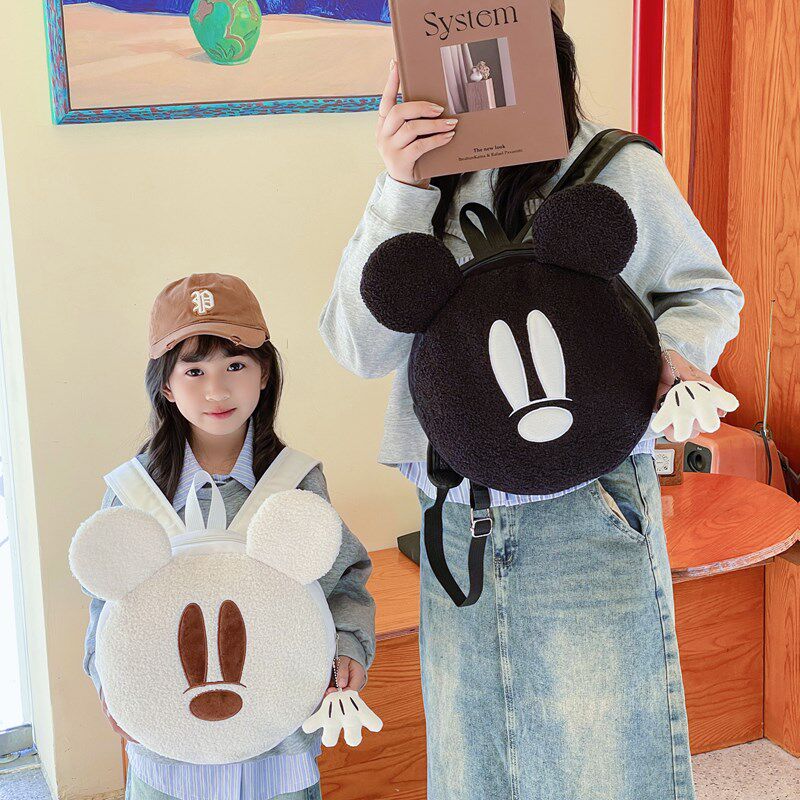 2026新款幼儿园书包女孩儿童外出小背包可爱米奇双肩包包女童包