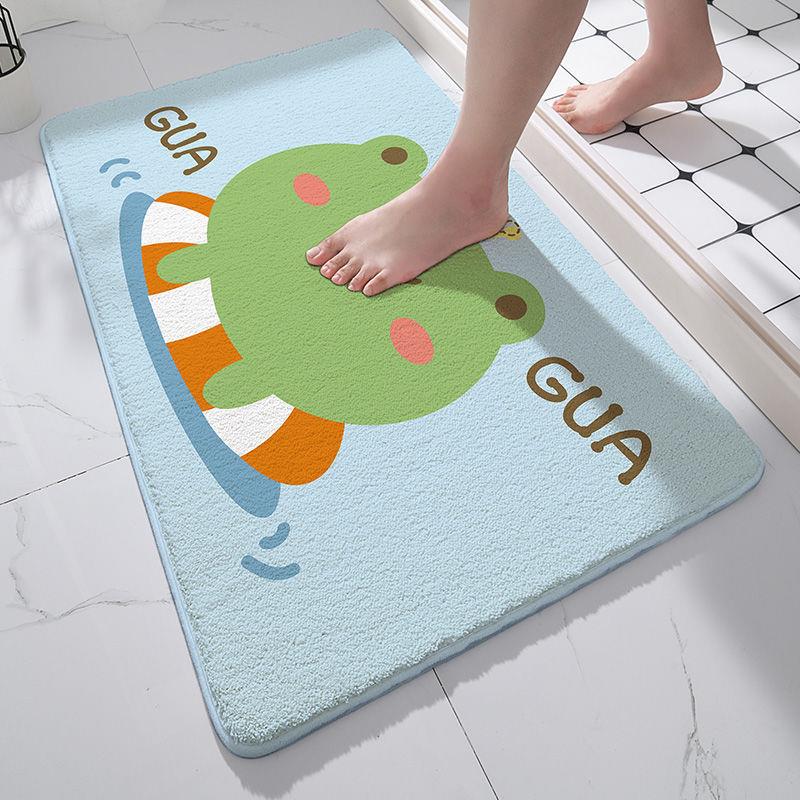家用卫生间地垫浴室吸水防滑垫入户进门垫子卧室厕所门口脚垫地毯