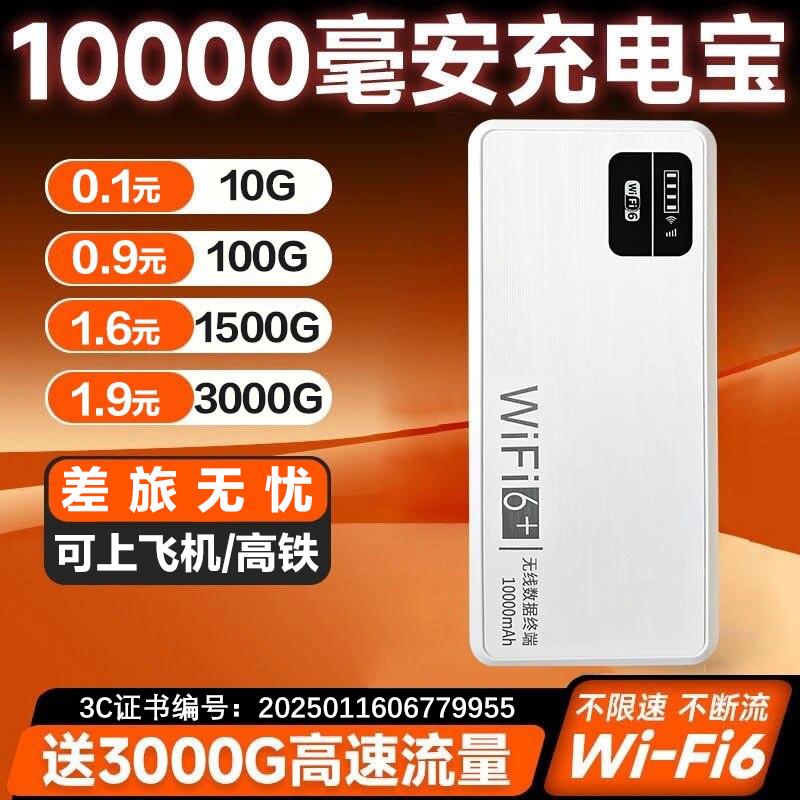 宿舍WiFi上网电池车载内置ESIM卡