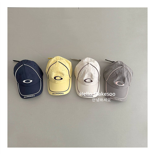 makeoo儿童鸭舌帽夏季薄款