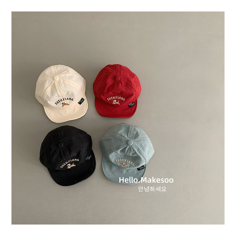 makeoo婴儿帽子春秋可爱速干图片