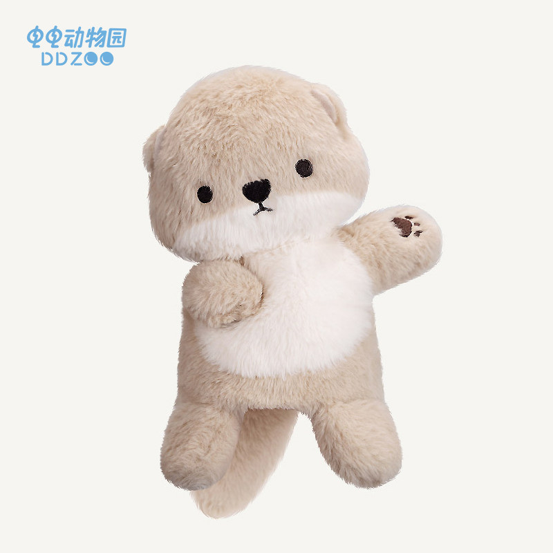 电电动物园水獭手偶娃娃安抚陪伴型玩偶可爱公仔生日礼物毛绒玩具,玩具/童车/益智/积木/模型,毛绒/玩偶/公仔/布艺类玩具,淘宝优惠券,粉丝福利购,淘宝优惠卷