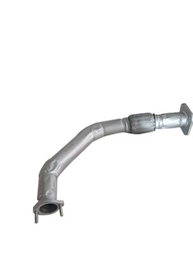 适配福田新款时代金刚726 728 716 前排气管 消音器 排Z气筒带软