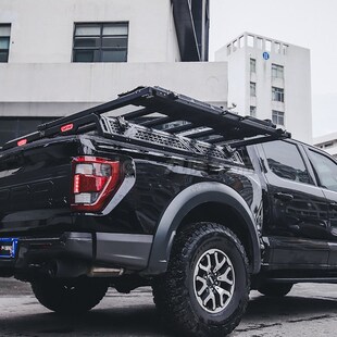 适用于17-24款福特新猛禽v F150改装尾箱多功能拓展平台后斗行李