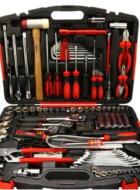 促销价!力易得-专m业工具 136件汽修综合工具组套 E1223