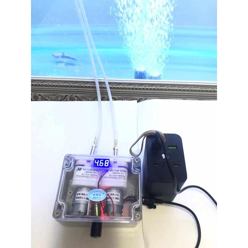家用款增氧泵可车载充氧机无电池增氧机超大气量冲氧泵插电式车