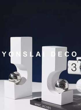 现代简约创意书档摆件书架书房博古架卧室样板间软装装饰品摆设