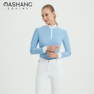 上衣专业马术训练比赛服装 透气长袖 WLT2226 Equine女款 Mashang
