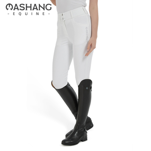 透气马术裤 Mashang 半胶高腰金属片马裤 骑马裤 KGW113 Equine女款