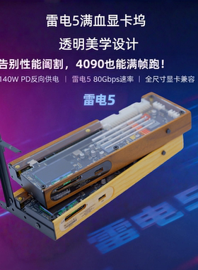 SGWZONE 雷电5 9480 B2 eGPU 显卡坞