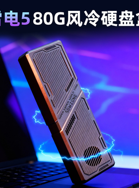 SGW雷电5 9480 80G双芯主动散热移动硬盘盒