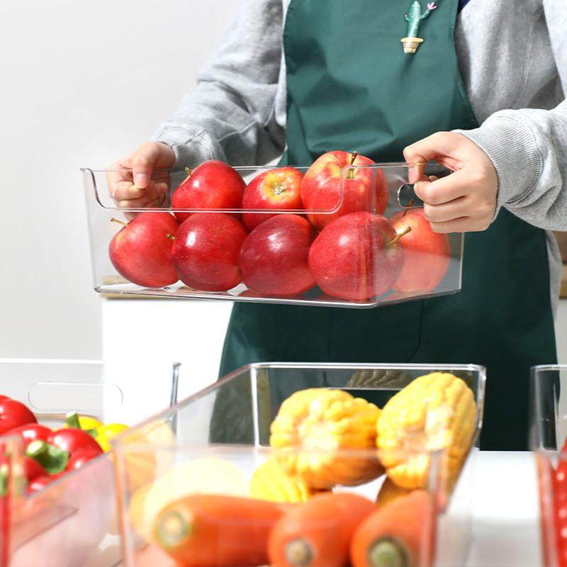 透明冰箱抽屉式收纳盒保鲜盒桌面收纳水果蔬菜鸡蛋冷藏手提储存盒,收纳整理,食物收纳盒,淘宝优惠券,粉丝福利购,淘宝优惠卷