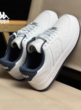 Kappa卡帕男鞋板鞋2026春季新款女款百搭小白鞋加厚休闲运动鞋子