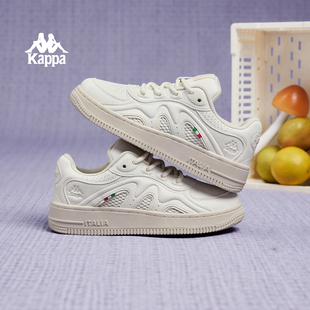 2025秋冬新款 女款 厚底运动鞋 今年流行爆款 子 Kappa女鞋 板鞋 小白鞋