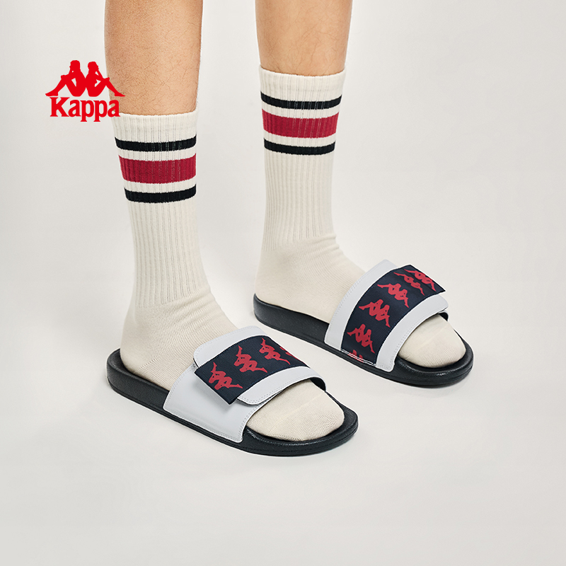 Kappa女鞋情侣运动拖鞋外穿凉拖
