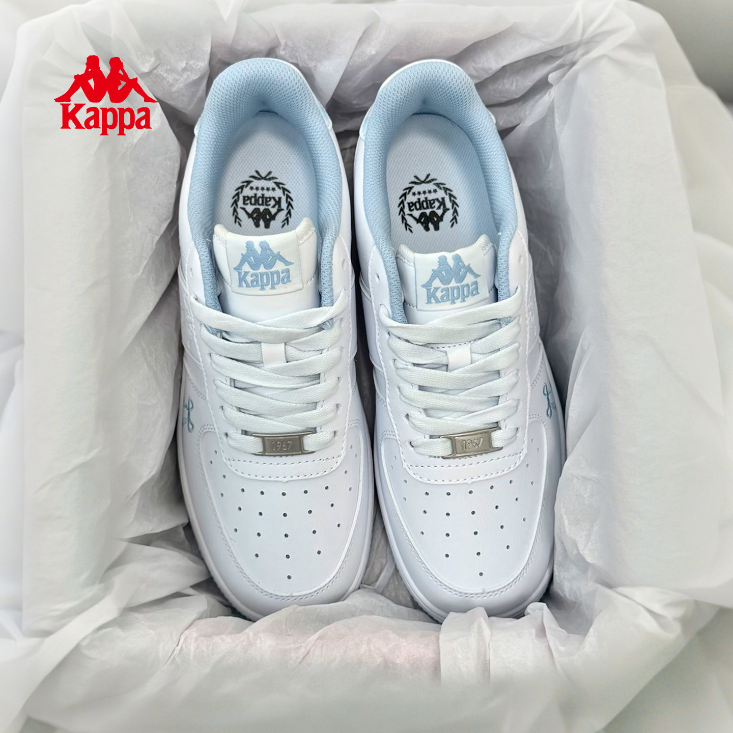 Kappa女鞋板鞋女款2026春季新款爆款厚底百搭小白鞋休闲运动鞋子,运动鞋new,板鞋,淘宝优惠券,粉丝福利购,淘宝优惠卷