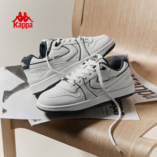 板鞋 女休闲运动鞋 2025新款 厚底小白鞋 子 冬季 kappa卡帕小流星女鞋