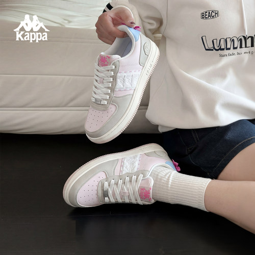 Kappa女鞋板鞋厚底增高小白鞋