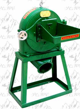饲官方宽EUG50型万多功能料打粉破碎调研磨五谷材杂粮3食中药机