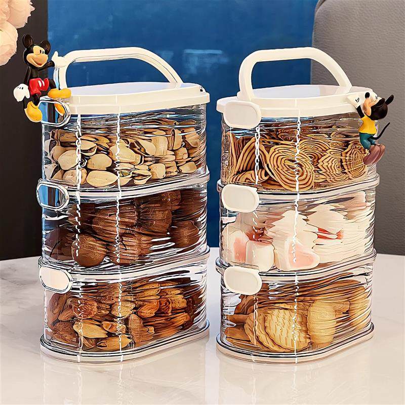 轻奢食品密封罐坚果零食展示板新年多层分干果盘储藏盒客厅水果,餐饮具,果盆/果盘/果篮,淘宝优惠券,粉丝福利购,淘宝优惠卷