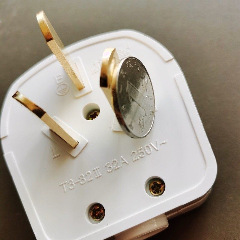 龙榜32a插头大功率三孔插3脚86型空调热水器新能源汽车充电桩插座